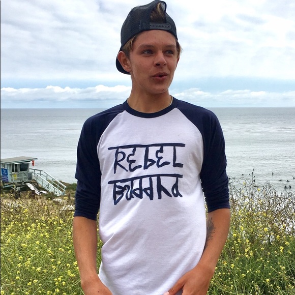 Rebel Buddha base ball tee - Picture 1 of 1